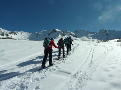 photos raquettes du 20/02/2018, Rando lac St marguerite 011