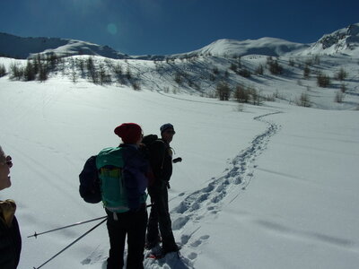 photos raquettes du 20/02/2018, Rando lac St marguerite 013