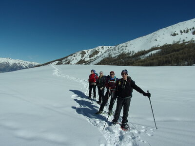 photos raquettes du 20/02/2018, Rando lac St marguerite 014