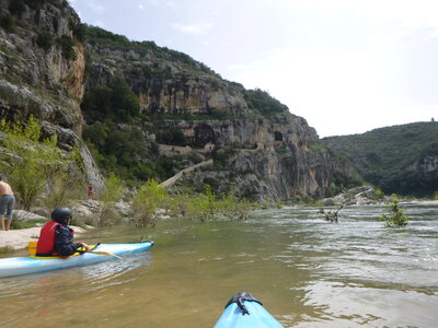 Kayak Promenade: Pont St Nicolas - Collias - 15 avril 2018, P1070264