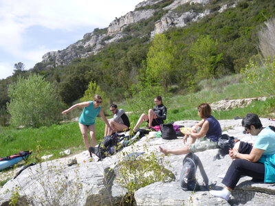 Kayak Promenade: Pont St Nicolas - Collias - 15 avril 2018, P1000022