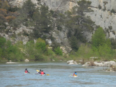 Kayak Promenade: Pont St Nicolas - Collias - 15 avril 2018, DSCN6090