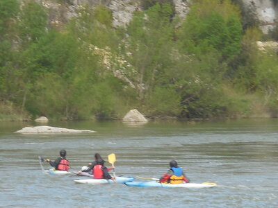 Kayak Promenade: Pont St Nicolas - Collias - 15 avril 2018, DSCN6091