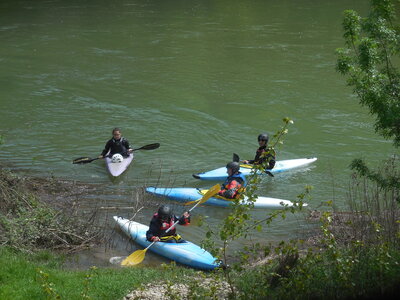 Kayak Promenade: Pont St Nicolas - Collias - 15 avril 2018, DSCN6093