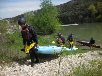 Kayak Promenade: Pont St Nicolas - Collias - 15 avril 2018, DSCN6104