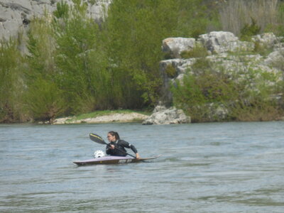 Kayak Promenade: Pont St Nicolas - Collias - 15 avril 2018, DSCN6114