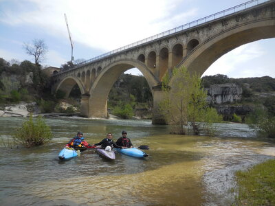 Kayak Promenade: Pont St Nicolas - Collias - 15 avril 2018, DSCN6116