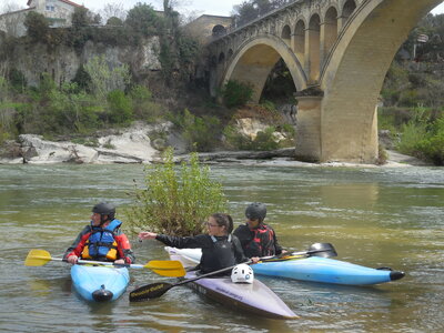 Kayak Promenade: Pont St Nicolas - Collias - 15 avril 2018, DSCN6117