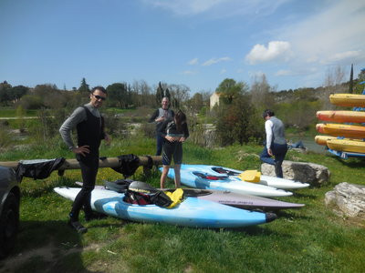Kayak Promenade: Pont St Nicolas - Collias - 15 avril 2018, DSCN6118