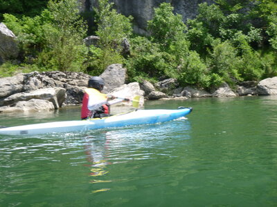 Promenade Kayak _ Gardon: Russan à Pt St Nicolas _ 8 mai 2018, P1000032