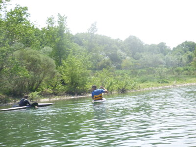Promenade Kayak _ Gardon: Russan à Pt St Nicolas _ 8 mai 2018, P1000035