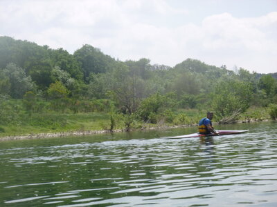 Promenade Kayak _ Gardon: Russan à Pt St Nicolas _ 8 mai 2018, P1000036