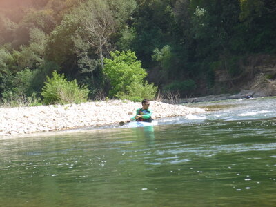 Promenade Kayak _ Gardon: Russan à Pt St Nicolas _ 8 mai 2018, P1000047