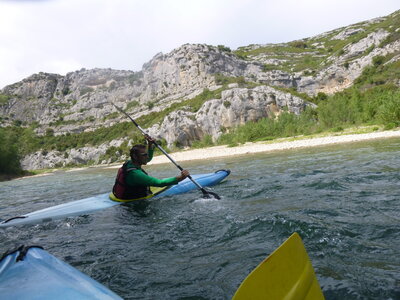 Promenade Kayak _ Gardon: Russan à Pt St Nicolas _ 8 mai 2018, P1000053