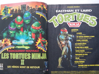Lot de comics TORTUES  NINJAS, DSC00839