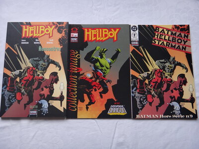 Lot de comics HELLBOY, DSC00795