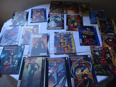 Lot de comics ULTIMATE  SPIDER-MAN, DSC00656