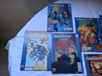 Lot de comics ULTIMATE  FANTASTIC  FOUR, DSC00650