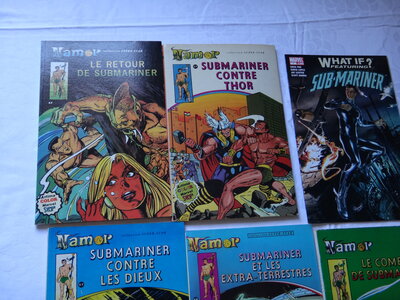 Lot de comics  NAMOR,  LE  PRINCE  DES  MERS, DSC00672