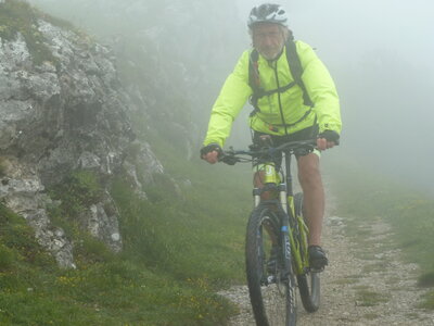 VTT Drôme, détour du tunel du col de la Bataille
