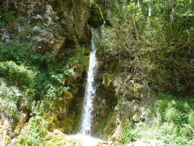 VTT Drôme, cascade de Châtelat Gorges de l'Omblèze