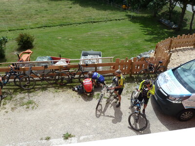 VTT Drôme, Gîte La colo du Chaffal à La Vacherie