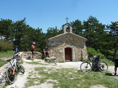 VTT Drôme, chapelle St Christophe