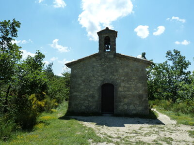 VTT Drôme, chapelle des Sadoux