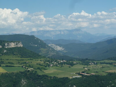 VTT Drôme, Plan de Baix et croix du Vellan