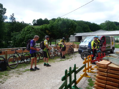 VTT Drôme, vacherie
