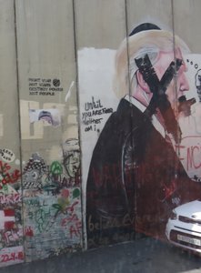 2018 Palestine , 013 Bethléem : le Mur