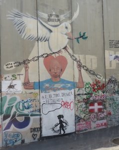 2018 Palestine , 014  Bethléem : le Mur