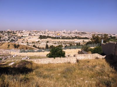 2018 Palestine , 045 Jérusalem vue du Mont des Oliviers