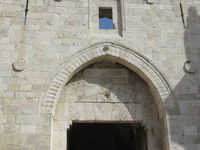 2018 Palestine , 072 Jérusalem: la Porte de Sion