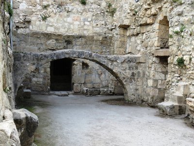 2018 Palestine , 079 Jérusalem: la piscine de Bethesda