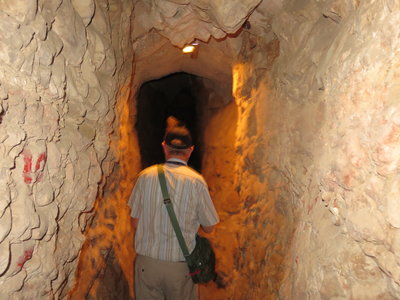 2018 Palestine , 109  Jerusalem: le tunnel d’’Ezéchias dans la Cité de David