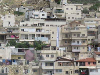 2018 Palestine , 110 Jérusalem: l’’autre versant de la vallée du Cedras vu de la piscine de Siloé