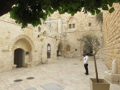 2018 Palestine , 113 Jérusalem: le Cénacle, près de la Tombe du Roi David