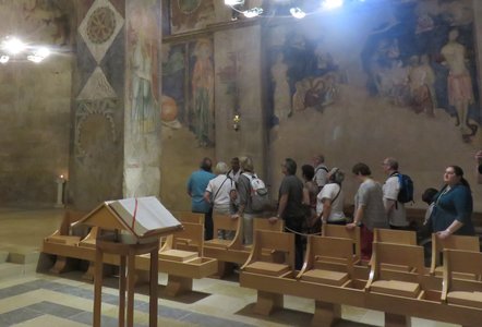 2018 Palestine , 126 environs de Jérusalem: Abbaye bénédictine d’’Abou-Gosh