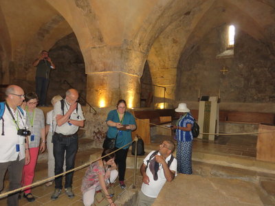 2018 Palestine , 130 environs de Jérusalem: Abbaye bénédictine d’’Abou-Gosh
