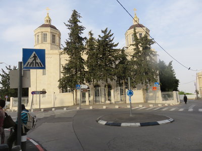 2018 Palestine , 141 Jérusalem: église russe orthodoxe