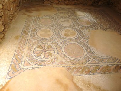 2018 Palestine , 170 Massada: ruines de l’’église byzantine
