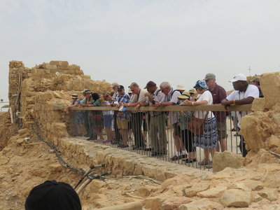 2018 Palestine , 172 Massada:au-dessus du palais d’’Hérode