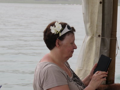 2018 Palestine , 244 sur le lac de Tibériade: Irène