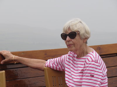 2018 Palestine , 246 sur le lac de Tibériade: Jacqueline