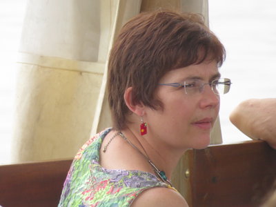2018 Palestine , 250 sur le lac de Tibériade: Catherine Vialle