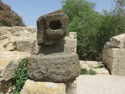 2018 Palestine , 278 vestiges du monastère bénédictin de l’’époque des croisades près de la basilique du Mont Thabor