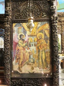 2018 Palestine , 312 Nazareth: église grecque orthodoxe de St Gabriel