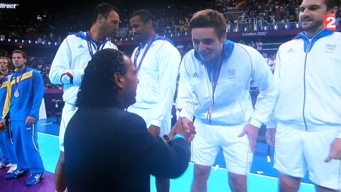 France-Suède, finale des JO 2012, DSCF2507