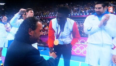 France-Suède, finale des JO 2012, DSCF2513
